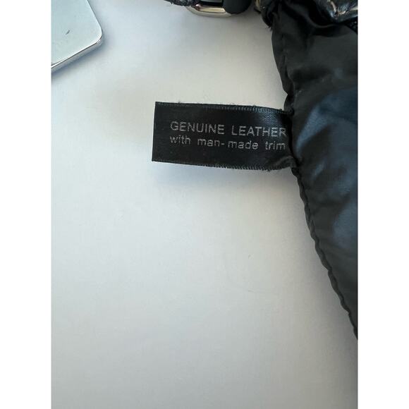 Giani Bernini Black Leather Crossbody Organizer Shoulder Bag Purse - Picture 10 of 13